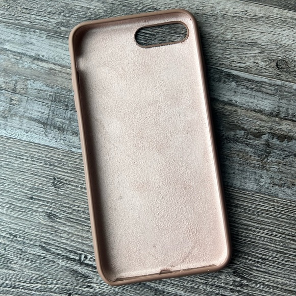 Brown Silicone iPhone 6/7/8 Plus Phone Case - Picture 2 of 2